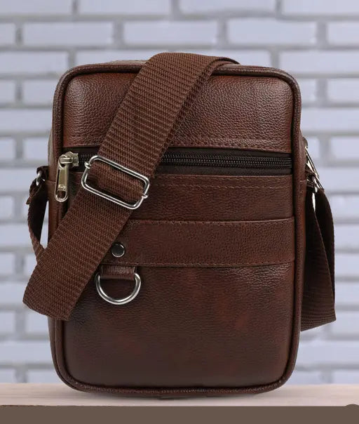 Bellira Stylish PU Leather Men's Sling Bag